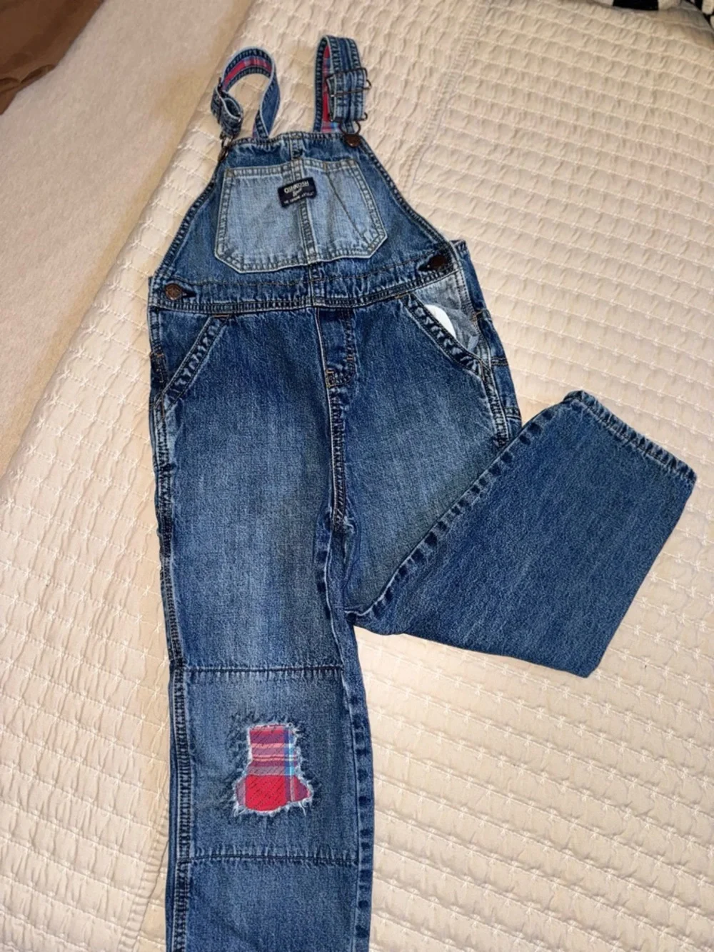 OshKosh B'gosh Kids Denim Overalls - Blue